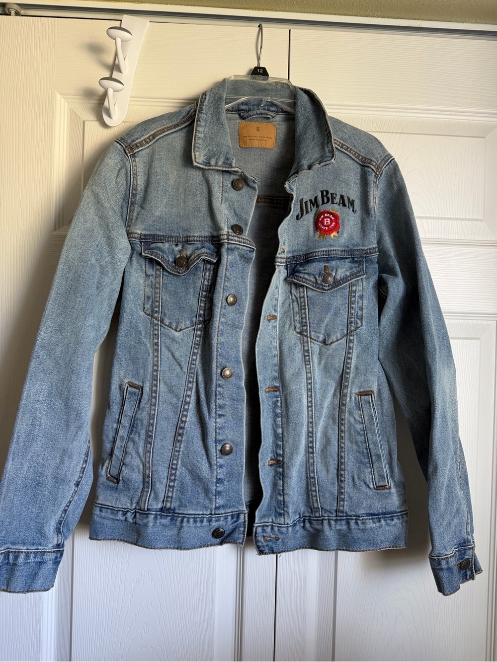 Jim Beam Light Wash Denim Jacket - Small